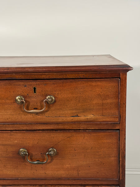 Large Georgian Mahogany Chest Of Drawers