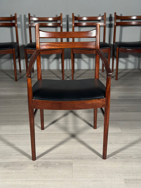 Set Of 6 Rosewood Dining Chairs By McIntosh