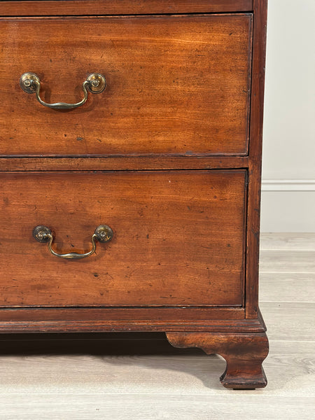 Large Georgian Mahogany Chest Of Drawers