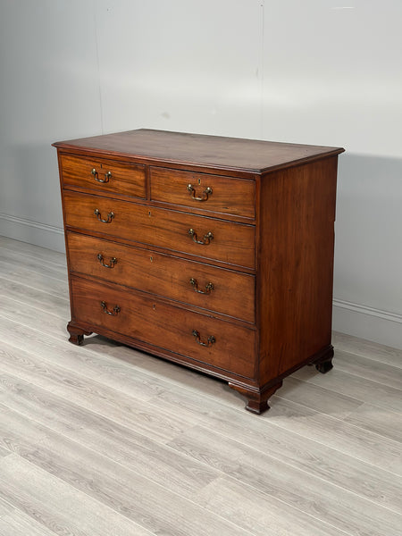 Large Georgian Mahogany Chest Of Drawers