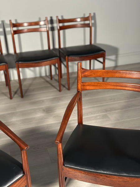 Set Of 6 Rosewood Dining Chairs By McIntosh