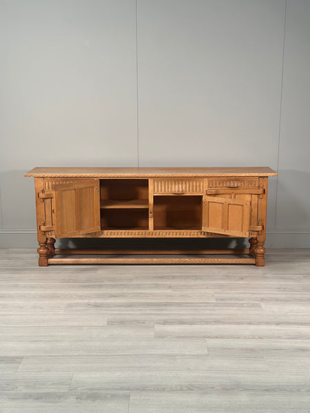 Rupert Griffiths Arts & Crafts English Oak long Sideboard