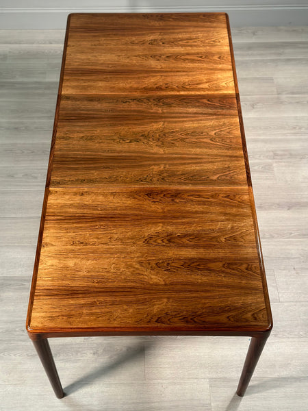 Danish Rosewood Dining Table By H.W. Klein For Bramin