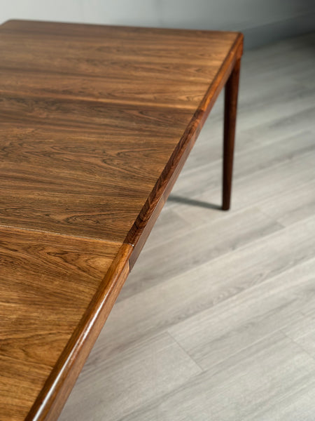 Danish Rosewood Dining Table By H.W. Klein For Bramin