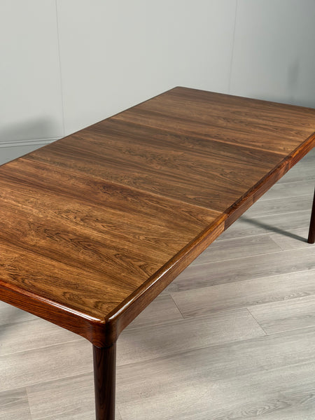 Danish Rosewood Dining Table By H.W. Klein For Bramin