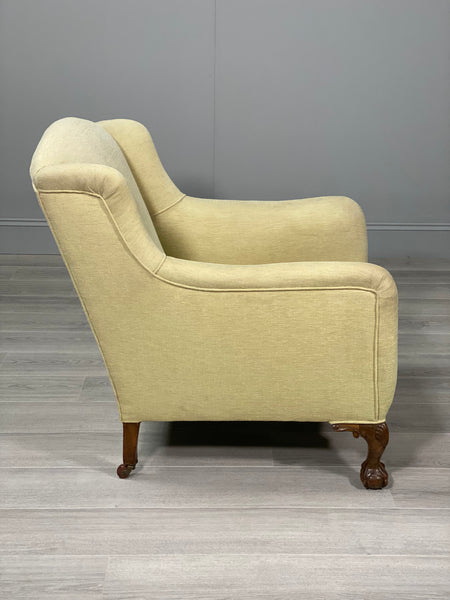 Early 20th Century Ball And Claw Armchair