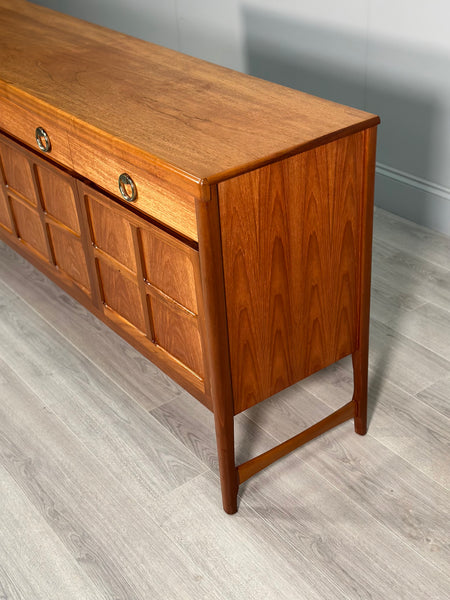 Mid 20th Century Nathan Squares Teak Sideboard