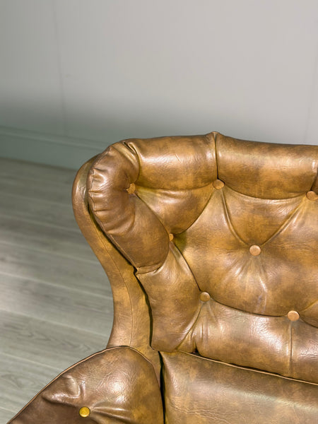 Mid 20th Century Danish Leather Egg Chair