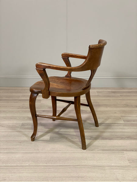 19th Century Oak Desk Chair
