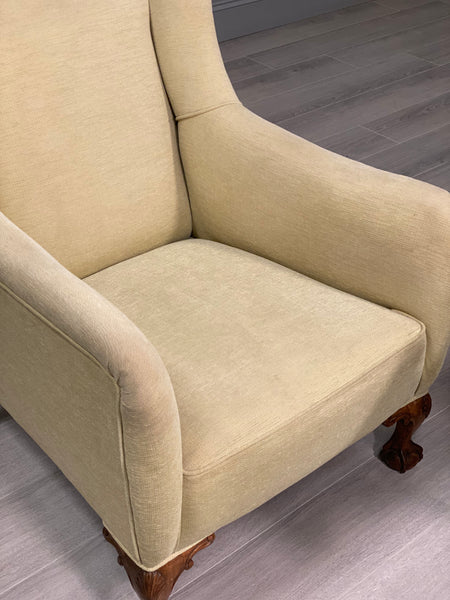 Early 20th Century Ball And Claw Armchair