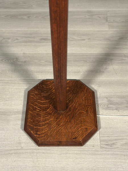 Arts and Crafts Cotswold School Oak Standard Lamp