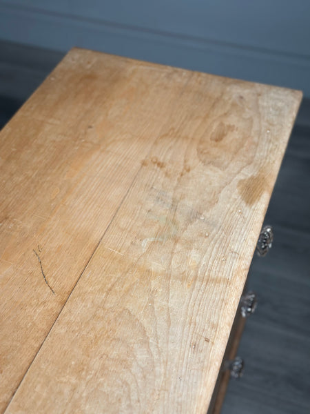 Small Antique Pine Chest Of Drawer’s