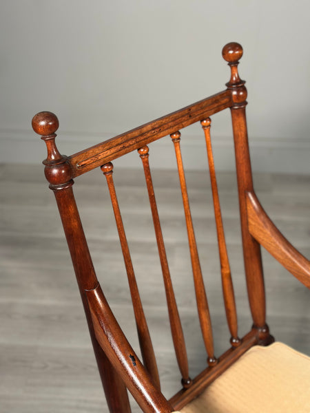 Gillows Mahogany Open Armchair