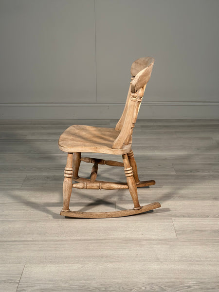 Small Antique Country Rocking Chair