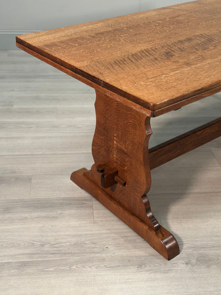 Antique Oak Refectory Table