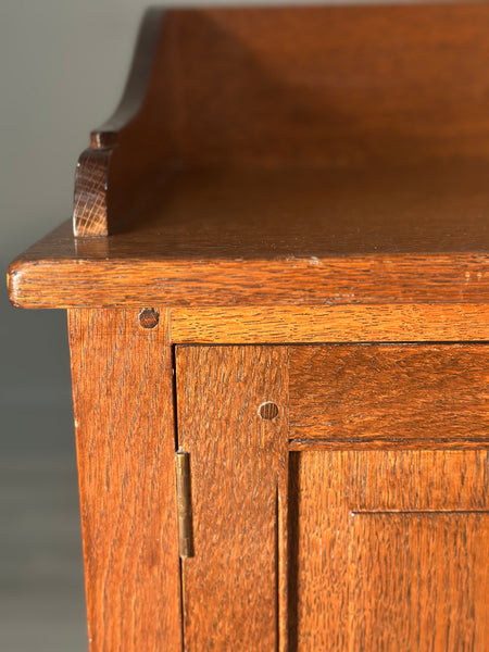 Arts And Crafts Oak Cupboard