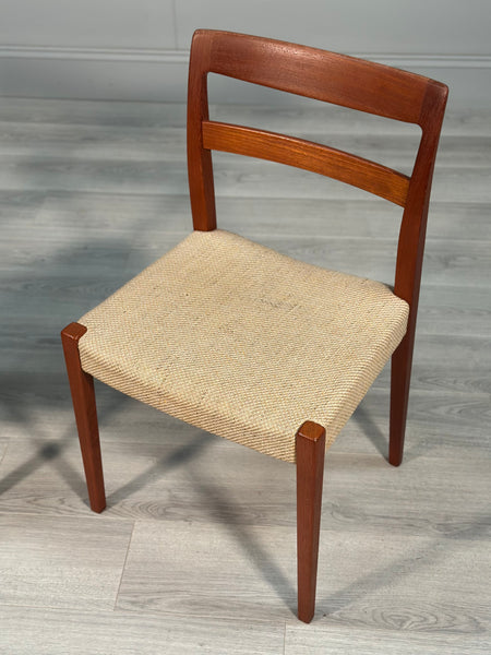 A Pair Of Nils Jonsson for Troeds Swedish Mid Century Teak Dining Chairs