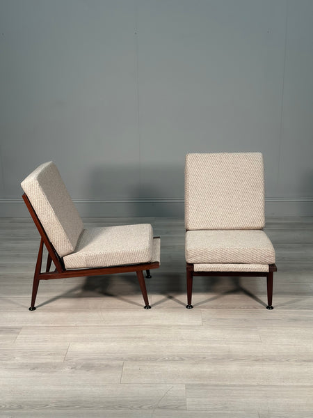 Pair of Mid Century Lounge Chairs