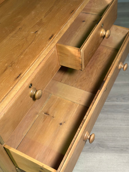 19th Century Pine Chest Of Drawers