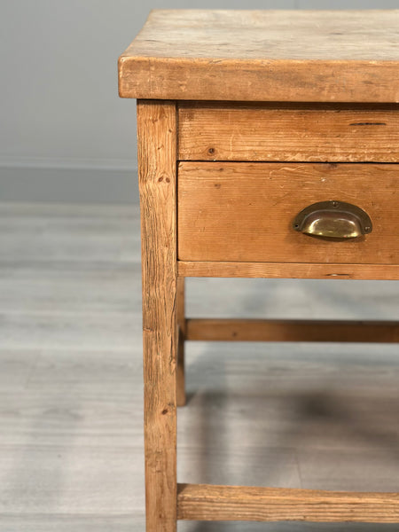 Antique Bakers Prep Table
