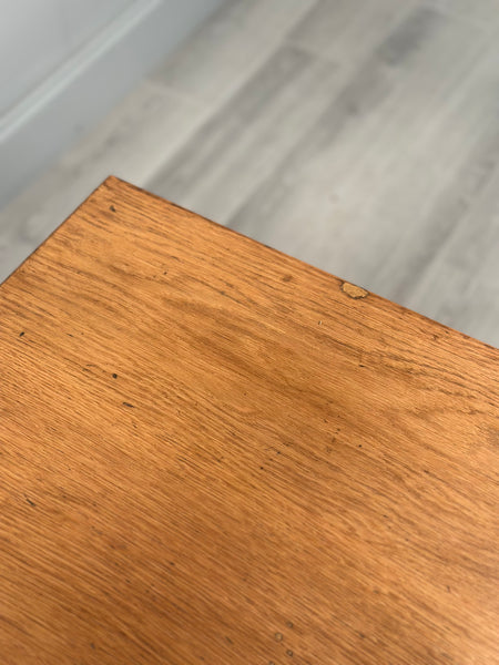 Large Antique Oak Refectory Table
