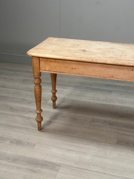 Large 19th Century Pine Prep Table