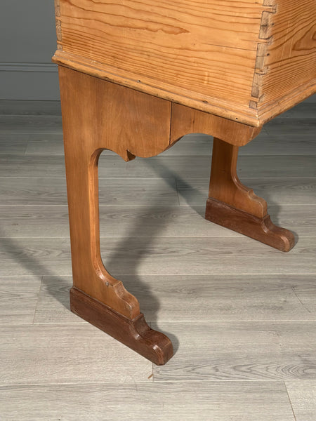 Victorian Pine School Desk