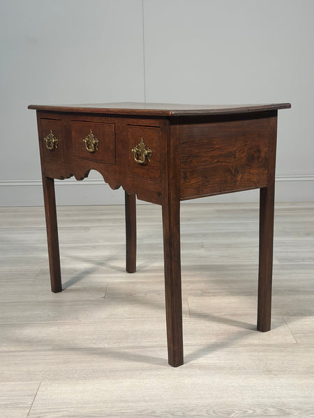 Georgian Oak lowboy C.1800