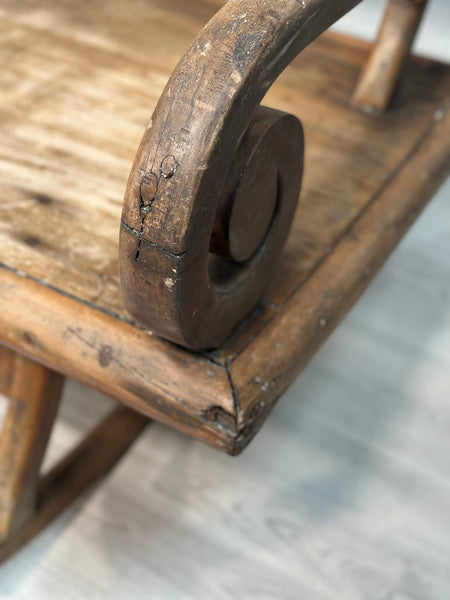 Antique Rocking Settle