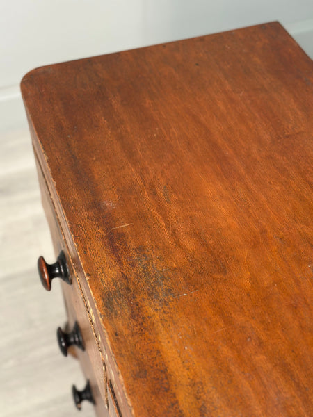 Antique Chest Of Drawers In Scumble Paint