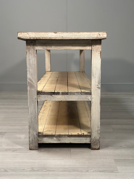 Antique Industrial Prep Table C.1930