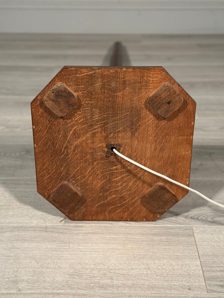 Arts and Crafts Cotswold School Oak Standard Lamp