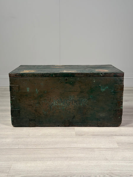 Antique White Star Line Ship Chest C.1910