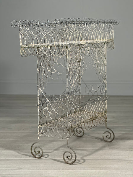 19th Century Wirework Garden Planter