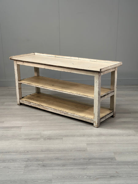 Antique Industrial Prep Table C.1930