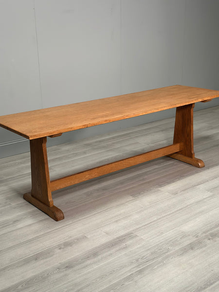 Large Antique Oak Refectory Table