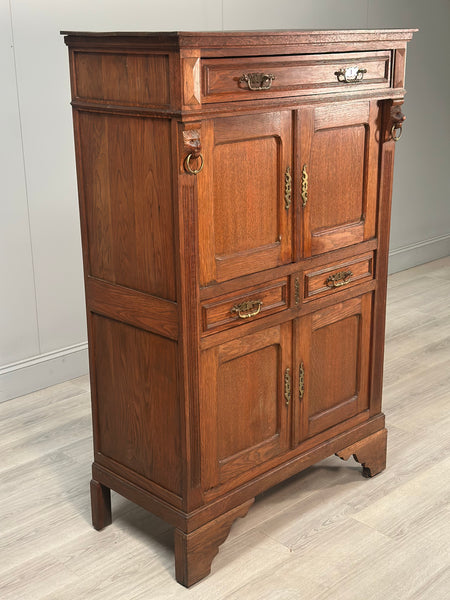 Antique French Oak Cupboard