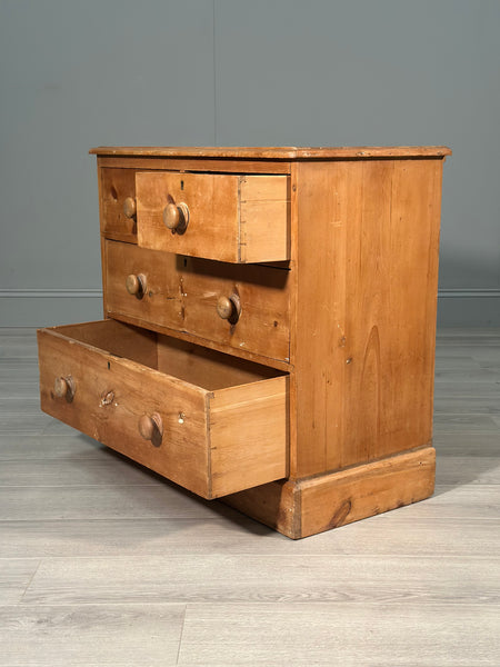 19th Century Pine Chest Of Drawers