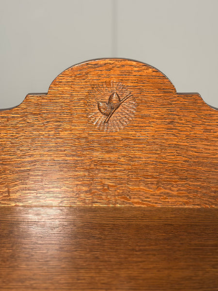 Arts And Crafts Oak Cupboard