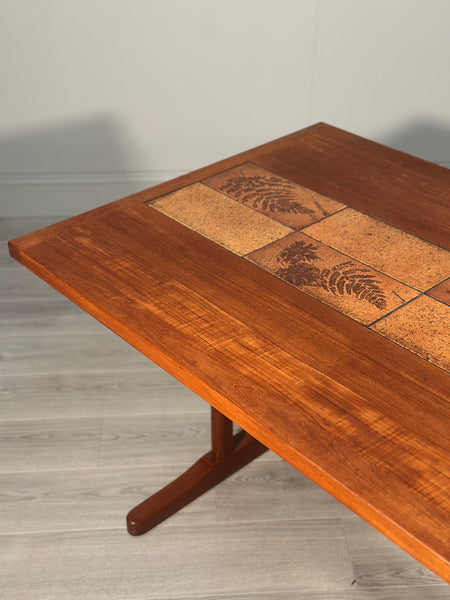 Danish Teak Dining Table By A M Mobler C.1970