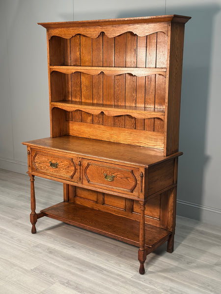 Antique Oak Welsh Dresser c.1910
