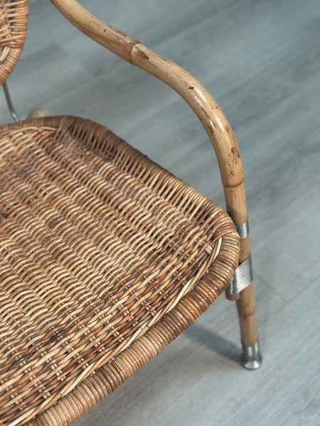 Vintage Ikea Wicker Chairs Designed By Mats Theselius For 'Ps Edition’