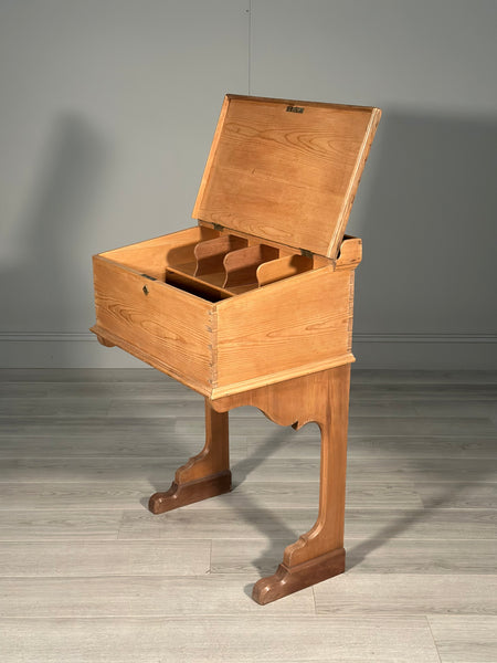 Victorian Pine School Desk