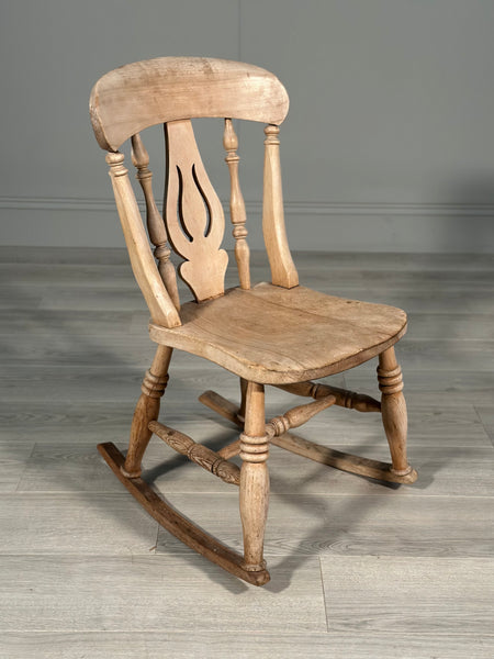 Small Antique Country Rocking Chair
