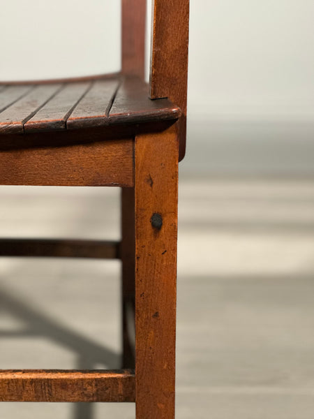 Antique H.M.O.W Oak Desk Chair c.1930