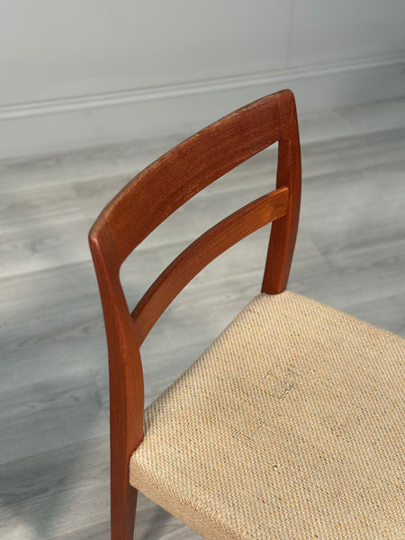 A Pair Of Nils Jonsson for Troeds Swedish Mid Century Teak Dining Chairs