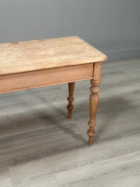 Large 19th Century Pine Prep Table