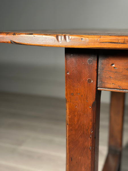 19th Century Style Cherry Wood Large Refectory Table