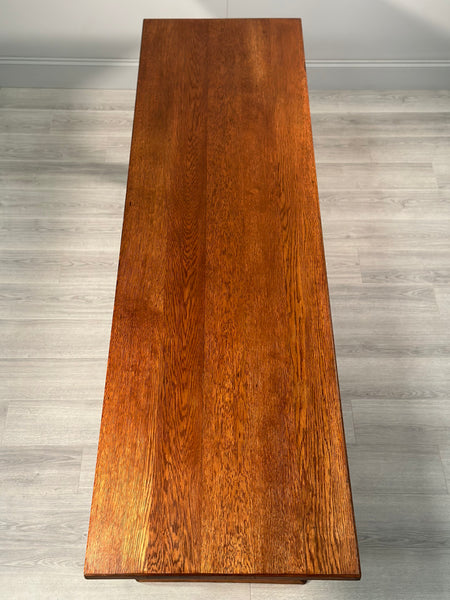 Large Antique Oak Refectory Table