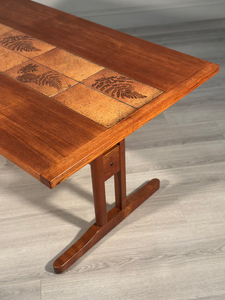 Danish Teak Dining Table By A M Mobler C.1970